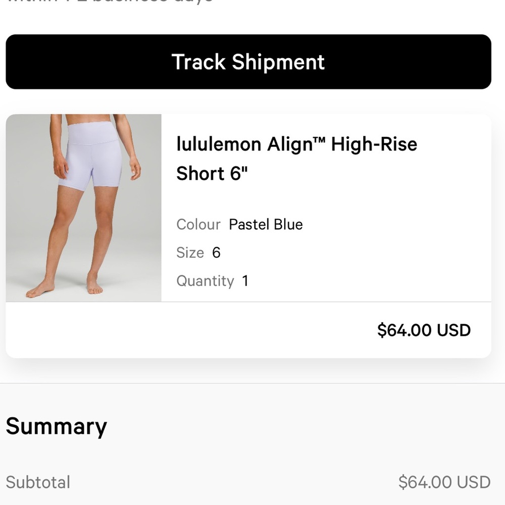 Lululemon align shorts